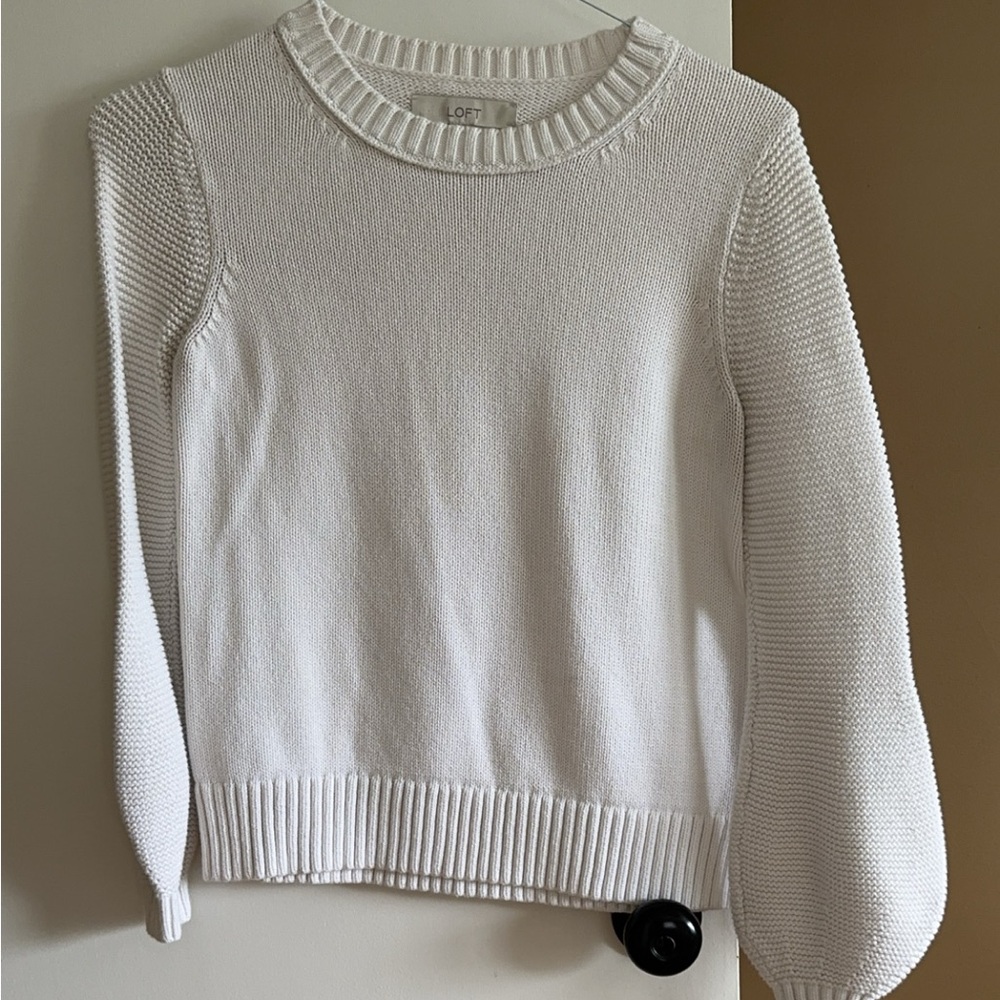 Loft small balloon sleeved sweater